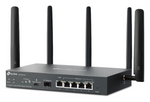 TP-Link Omada ER706W-4G router inalámbrico Gigabit Ethernet Doble banda (2,4 GHz / 5 GHz) Negro
