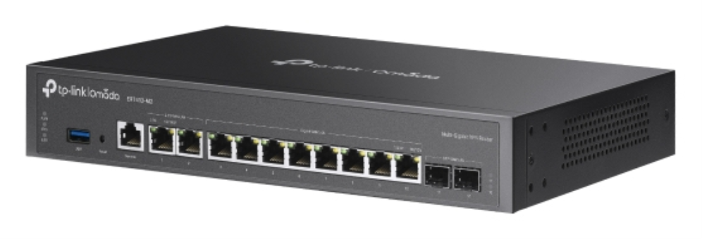 TP-Link Omada ER7412-M2 router 2.5 Gigabit Ethernet, Gigabit Ethernet Negro