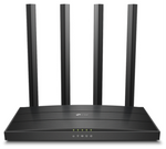 TP-Link Archer C6 router inalámbrico Ethernet rápido Doble banda (2,4 GHz / 5 GHz) Blanco