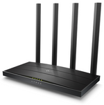 TP-Link Archer C6 router inalámbrico Ethernet rápido Doble banda (2,4 GHz / 5 GHz) Blanco