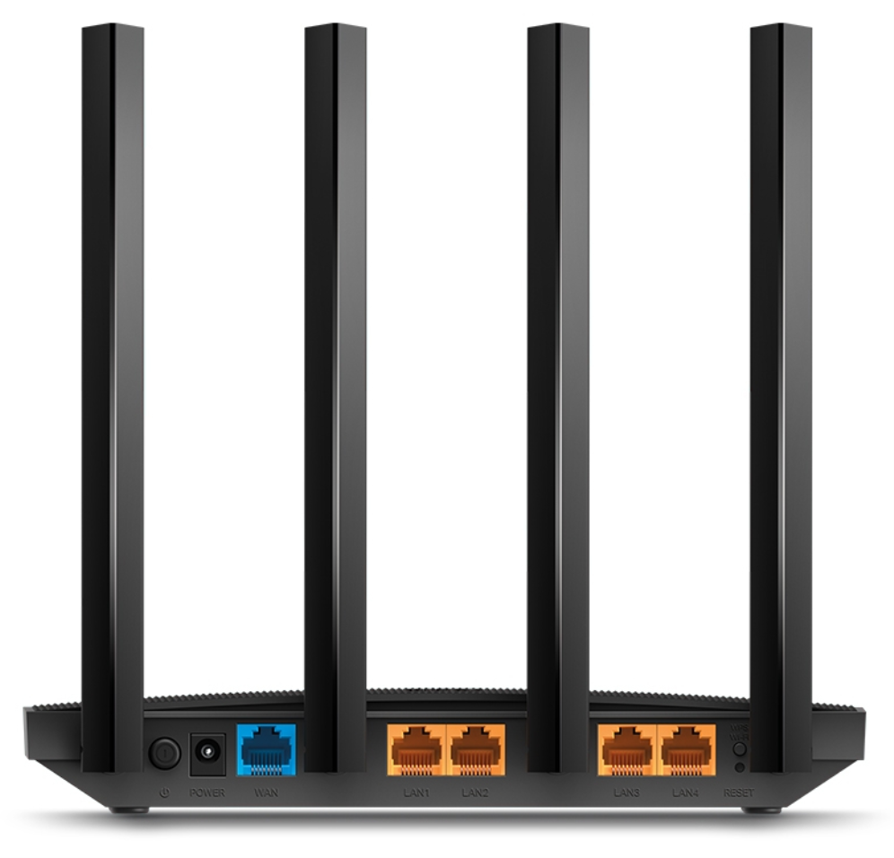 TP-Link Archer C6 router inalámbrico Ethernet rápido Doble banda (2,4 GHz / 5 GHz) Blanco