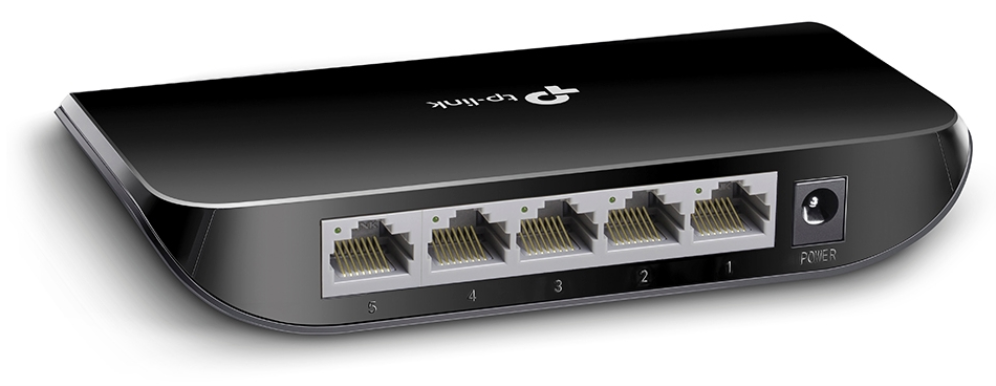 TP-Link TL-SG1005D No administrado Gigabit Ethernet (10/100/1000) Negro