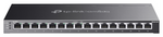 TP-Link Omada SG2016P switch Gestionado L2/L2+ Gigabit Ethernet (10/100/1000) Energía sobre Ethernet (PoE) Negro
