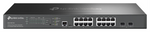 TP-Link Omada SG3218XP-M2 switch Gestionado L2+ 2.5G Ethernet (100/1000/2500) Energía sobre Ethernet (PoE) 1U Negro