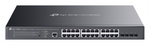 TP-Link Omada SG3428XMPP switch Gestionado L2+ Gigabit Ethernet (10/100/1000) Energía sobre Ethernet (PoE) 1U Negro