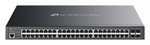 TP-Link Omada SG3452XMPP switch Gestionado L2+ Gigabit Ethernet (10/100/1000) Energía sobre Ethernet (PoE) 1U Negro