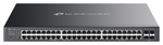 TP-Link Omada SG2452LP switch Gestionado L2/L2+ Gigabit Ethernet (10/100/1000) Energía sobre Ethernet (PoE) 1U Negro