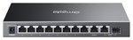 TP-Link Omada ES210GP switch Gestionado L2 Gigabit Ethernet (10/100/1000) Energía sobre Ethernet (PoE) Carril DIN Negro