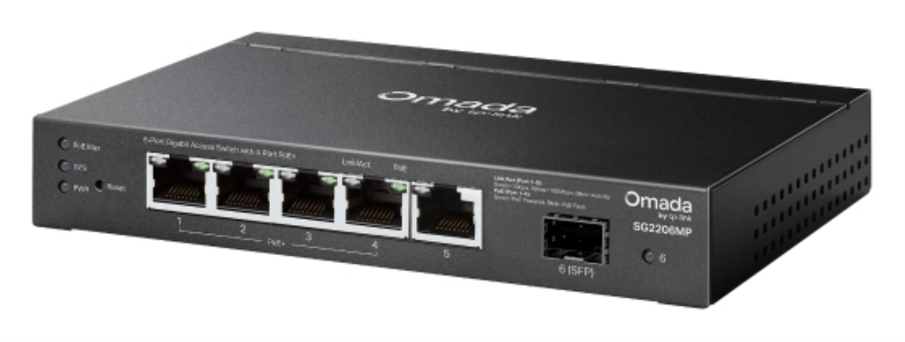 TP-Link Omada SG2206MP switch L2 Gigabit Ethernet (10/100/1000) Energía sobre Ethernet (PoE)