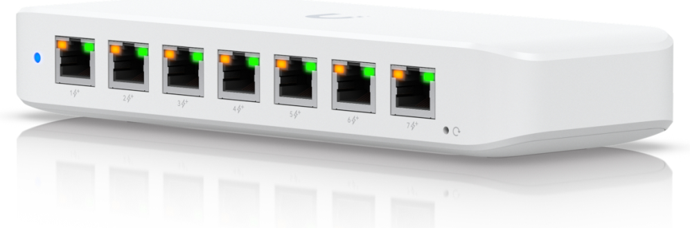Ubiquiti Ultra 210W Gestionado L2 Gigabit Ethernet (10/100/1000) Energía sobre Ethernet (PoE) Blanco