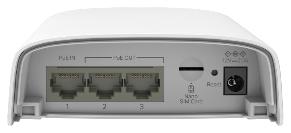 TP-Link Omada ER703WP-4G-Outdoor pasarel y controlador 10, 100, 1000 Mbit/s