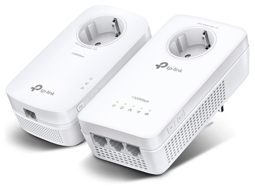 TP-Link TL-WPA8631P KIT adaptador de red PowerLine 300 Mbit/s Ethernet WiFi Blanco 2 pieza(s)
