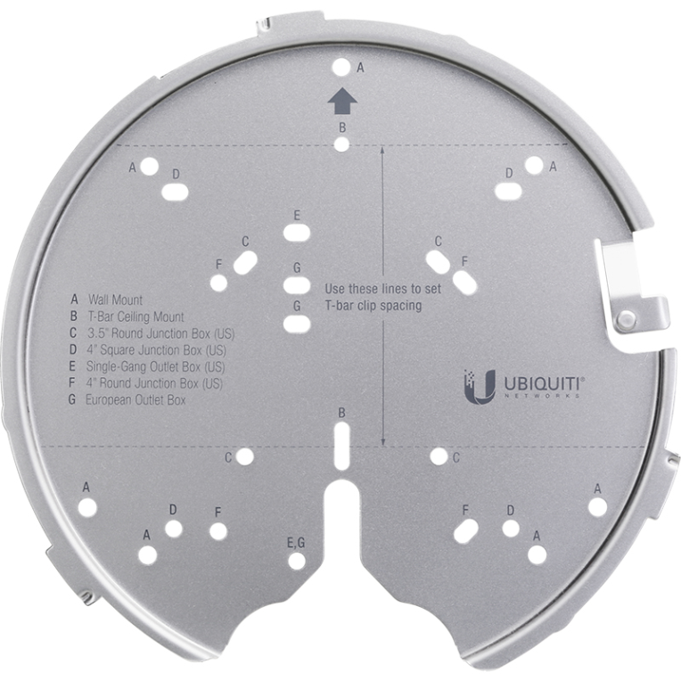 Ubiquiti U-PRO-MP kit de montaje Aluminio
