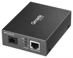 TP-Link Omada MC211CS-20 convertidor de medio 1000 Mbit/s 1310 nm Monomodo Negro