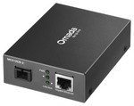 TP-Link Omada MC212CS-20 convertidor de medio 1000 Mbit/s 1550 nm Monomodo Negro