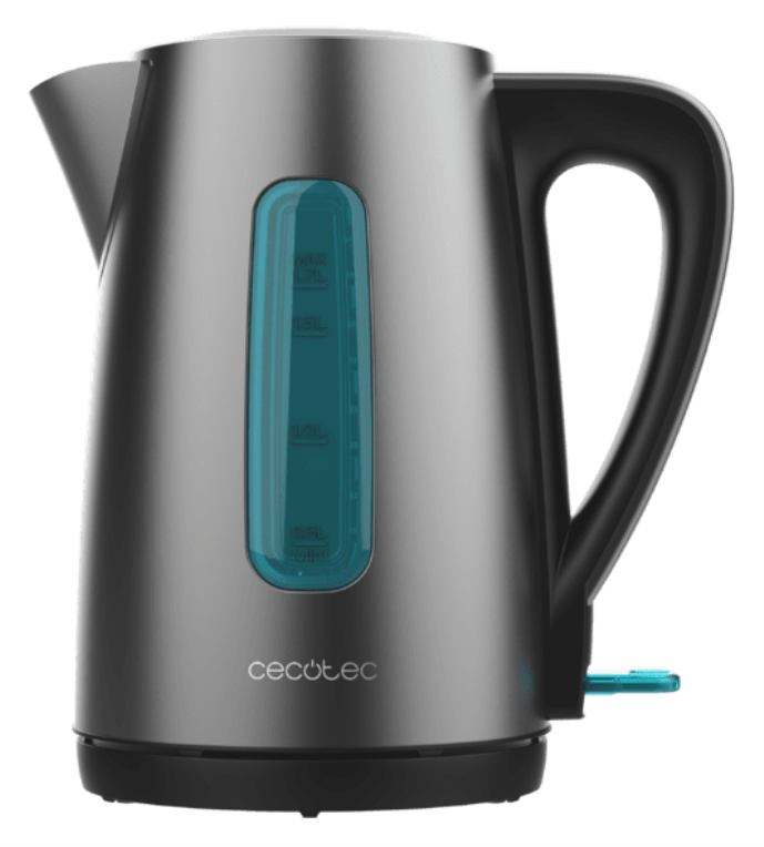 Cecotec 01425 tetera eléctrica 1,7 L 2200 W Acero inoxidable