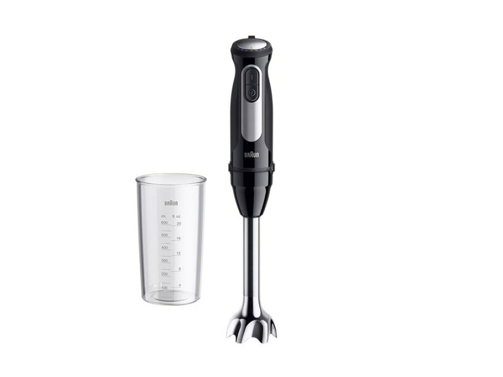 Braun MultiQuick 5 Pro 0,6 L Batidora de inmersión 1000 W Negro, Plata