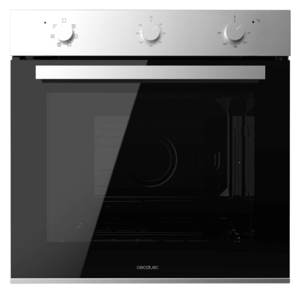 Cecotec M236000 70 L 2800 W Negro, Acero inoxidable