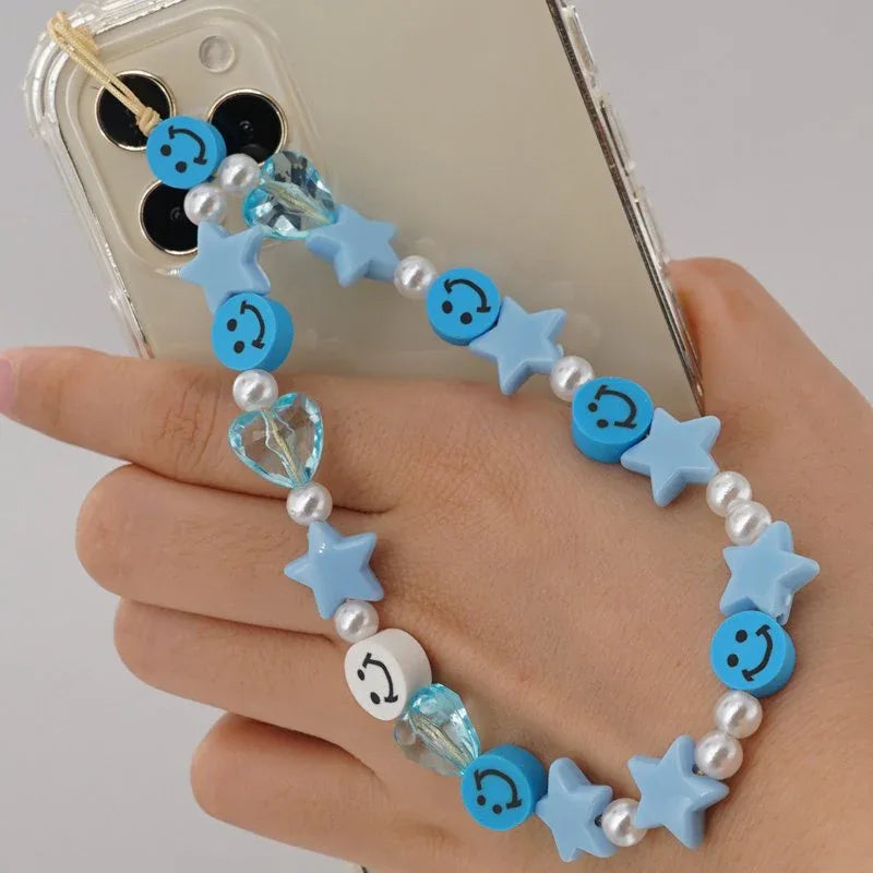 Colgante COOL Universal Smartphone Pulsera Strap Blue Stars - PixelPlaza