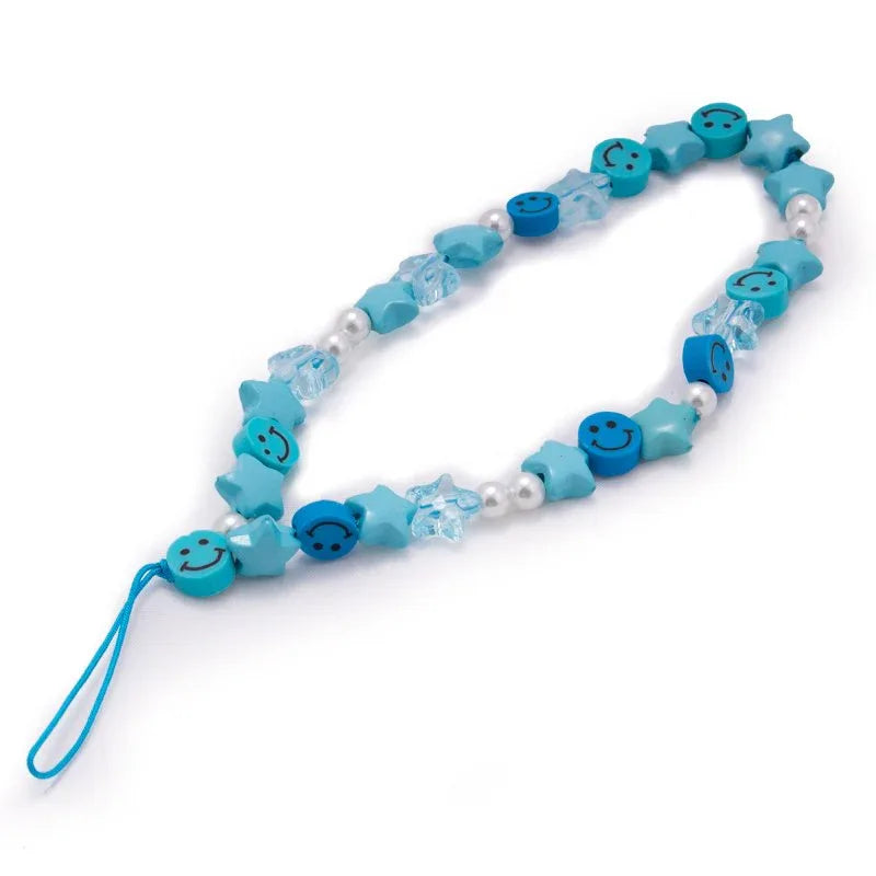 Colgante COOL Universal Smartphone Pulsera Strap Blue Stars - PixelPlaza