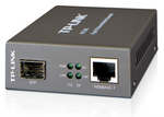 Modulo fibra tp - link mc220l convertidor multimedia