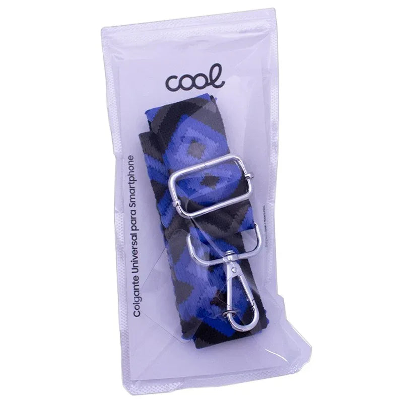 Correa Colgante COOL Universal con Tarjeta para Smartphone Marino - PixelPlaza