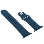 Correa COOL para Apple Watch Series 1 / 2 / 3 / 4 / 5 / 6 / 7 / 8 / 9 / SE (42 / 44 / 45 mm) Goma Azul - PixelPlaza
