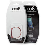 Correa COOL para Xiaomi Mi Band 5 / 6 / 7 / Amazfit Band 5 Metal Rosa - PixelPlaza