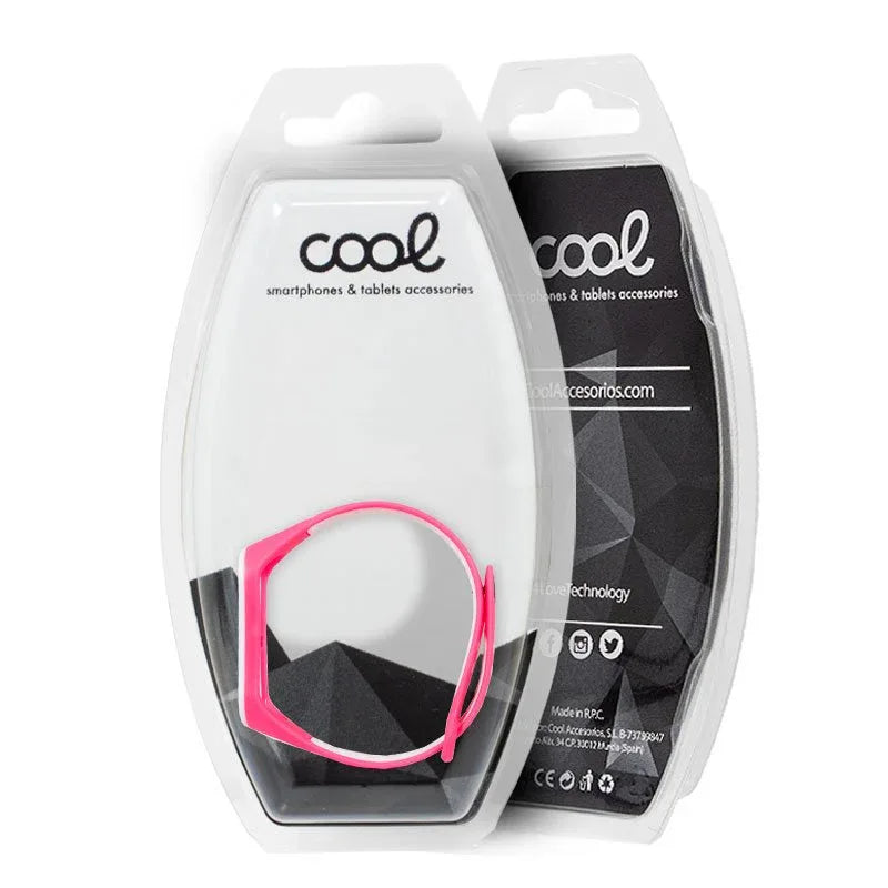 Correa COOL para Xiaomi Mi Band 5 / 6 / 7 / Amazfit Band 5 Sport Fucsia - PixelPlaza