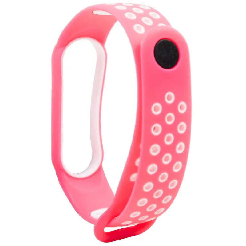 Correa COOL para Xiaomi Mi Band 5 / 6 / 7 / Amazfit Band 5 Sport Fucsia - PixelPlaza