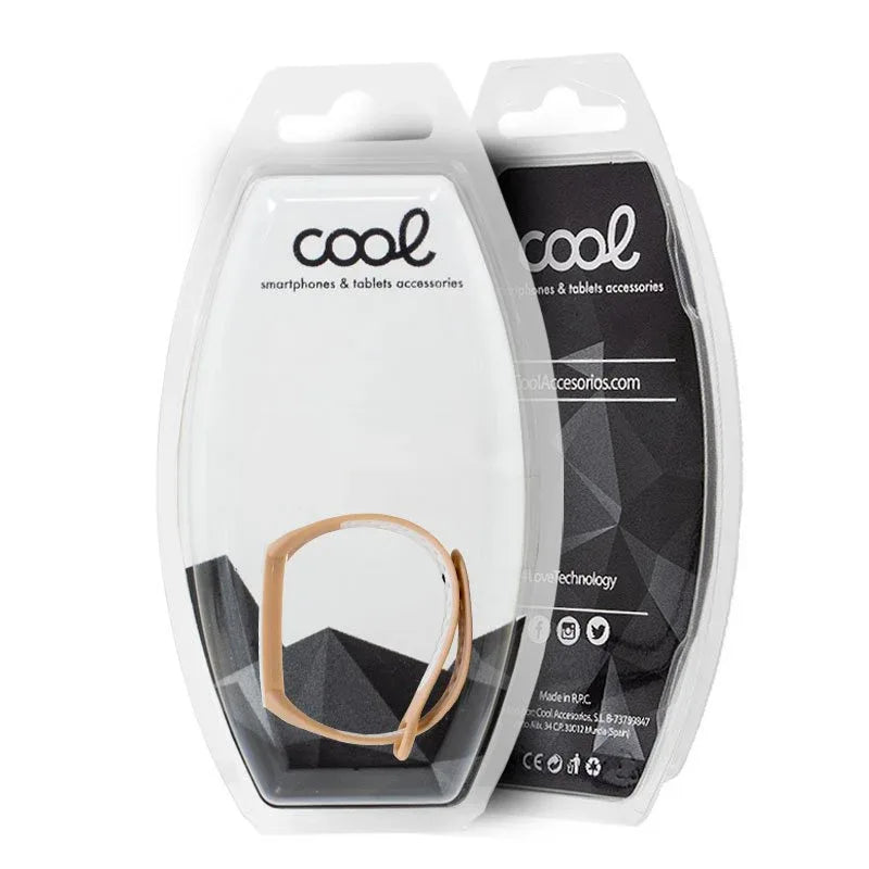 Correa COOL para Xiaomi Mi Band 5 / 6 / 7 / Amazfit Band 5 Sport Rosa Pastel - PixelPlaza