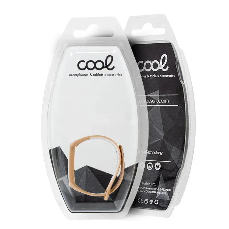 Correa COOL para Xiaomi Mi Band 5 / 6 / 7 / Amazfit Band 5 Sport Rosa Pastel - PixelPlaza