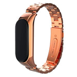 Correa COOL para Xiaomi Mi Band 5 / 6 / 7 / Amazfit Band 5 Steel Rose Gold - PixelPlaza
