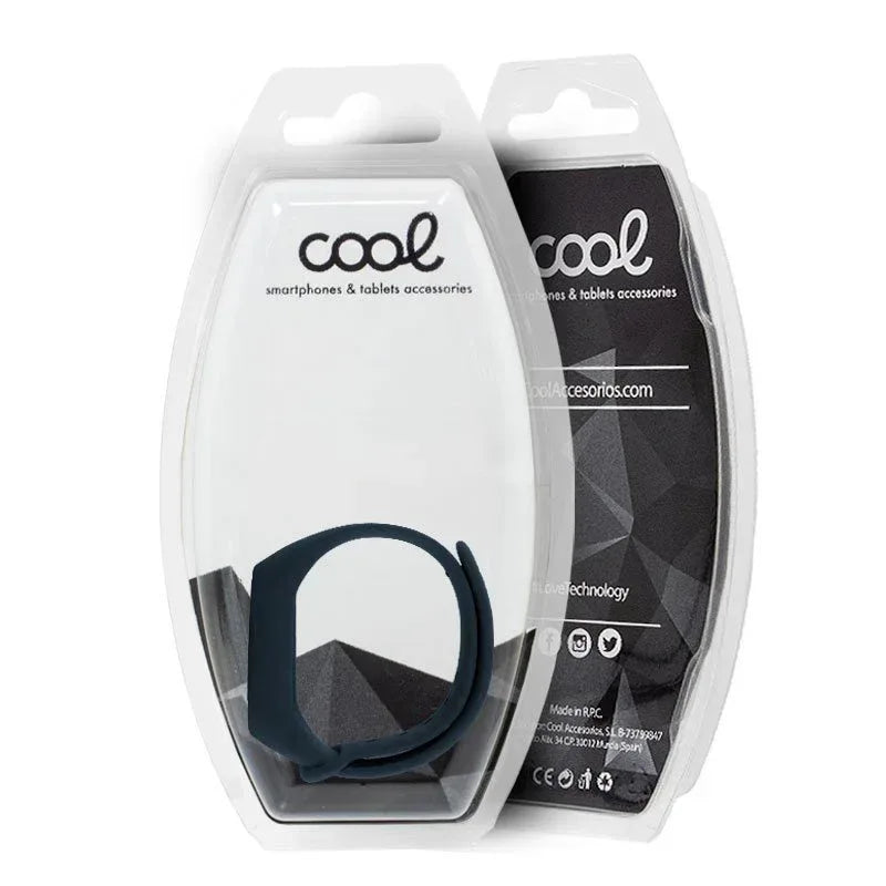 Correa COOL para Xiaomi Smart Band 8 / 9 / 10 Liso Marino - PixelPlaza