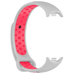 Correa COOL para Xiaomi Smart Band 8 / 9 / 10 Sport Gris-Rosa - PixelPlaza