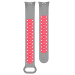 Correa COOL para Xiaomi Smart Band 8 / 9 / 10 Sport Gris-Rosa - PixelPlaza