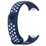 Correa COOL para Xiaomi Smart Band 8 / 9 / 10 Sport Marino-Blanco - PixelPlaza