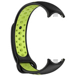 Correa COOL para Xiaomi Smart Band 8 / 9 / 10 Sport Negro-Verde - PixelPlaza