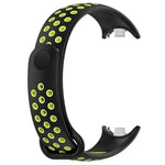 Correa COOL para Xiaomi Smart Band 8 / 9 / 10 Sport Negro-Verde - PixelPlaza