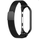 Correa COOL para Xiaomi Smart Band 8 Metal Negro - PixelPlaza