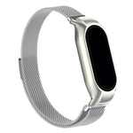 Correa COOL para Xiaomi Smart Band 8 Metal Plata - PixelPlaza