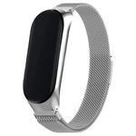 Correa COOL para Xiaomi Smart Band 8 Metal Plata - PixelPlaza