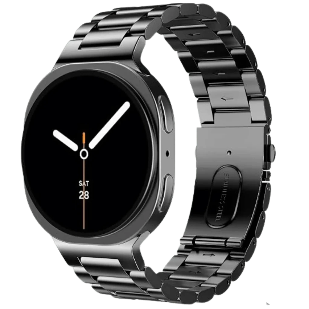 Correa Metal Eslabones Samsung Galaxy Watch 8 9 Negro #negro