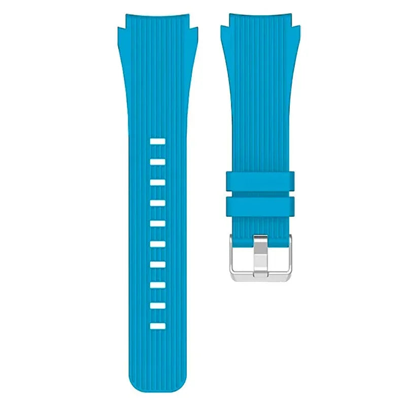 Correa Universal 20mm Amazfit Bip / GTS / Bip Lite / Huawei / Samsung / COOL Goma Celeste - PixelPlaza