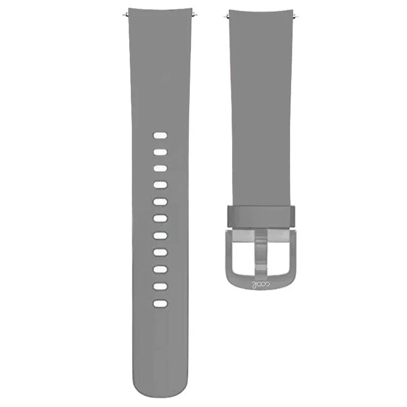 Correa Universal 20mm Amazfit Bip / GTS / Bip Lite / Huawei / Samsung / COOL Goma Gris - PixelPlaza