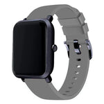 Correa Universal 20mm Amazfit Bip / GTS / Bip Lite / Huawei / Samsung / COOL Goma Gris - PixelPlaza