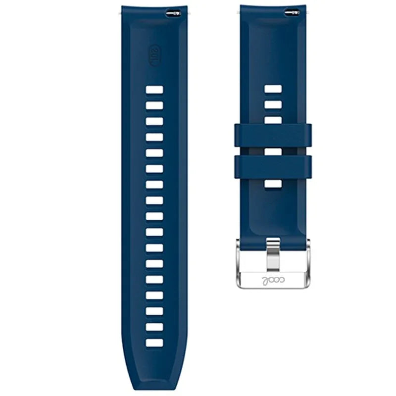 Correa Universal 20mm Amazfit Bip / GTS / Bip Lite / Huawei / Samsung / COOL Goma Marino - PixelPlaza