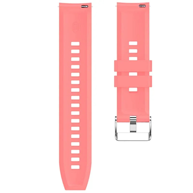 Correa Universal 20mm Amazfit Bip / GTS / Bip Lite / Huawei / Samsung / COOL Goma Rosa - PixelPlaza