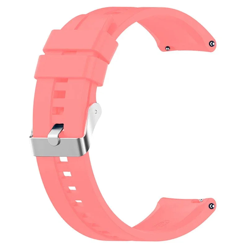 Correa Universal 20mm Amazfit Bip / GTS / Bip Lite / Huawei / Samsung / COOL Goma Rosa - PixelPlaza