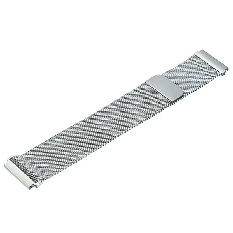 Correa Universal 20mm Amazfit Bip / GTS / Bip Lite / Huawei / Samsung / COOL Metal Plata - PixelPlaza
